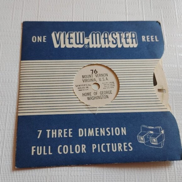 View-Master Mount Vernon Virginia U.S.A Reel 76 - Picture 1 of 3